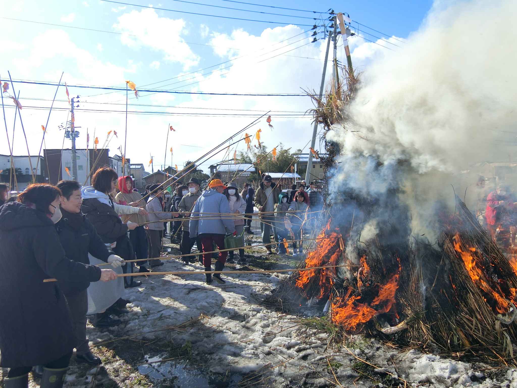 どんど焼き