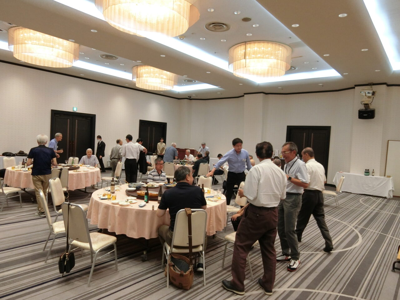 今年も会社のOB会に出席できました